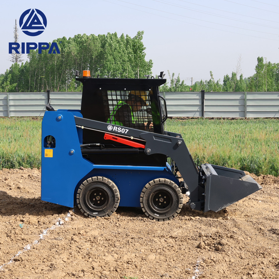 Rippa RS07 Compact Loader | 24.4hp Kubota Power | High Flow Dual Pump | Comfortable A/C Cabin - Kompaktlaadur: pilt 4 Rippa RS07 Compact Loader | 24.4hp Kubota Power | High Flow Dual Pump | Comfortable A/C Cabin - Kompaktlaadur: pilt 4