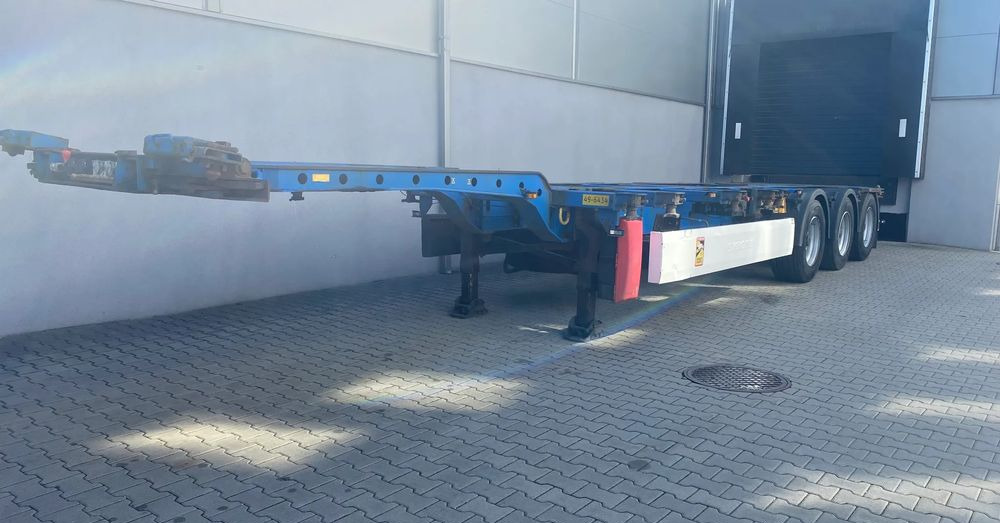 Krone SD - Konteinerveduk/ Tõstukiga poolhaagis: pilt 2 Krone SD - Konteinerveduk/ Tõstukiga poolhaagis: pilt 2