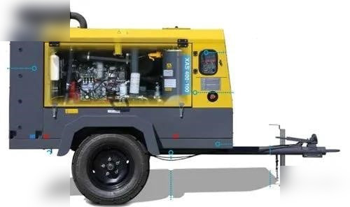 ATLAS COPCO 300 CFM - Õhukompressor: pilt 4 ATLAS COPCO 300 CFM - Õhukompressor: pilt 4