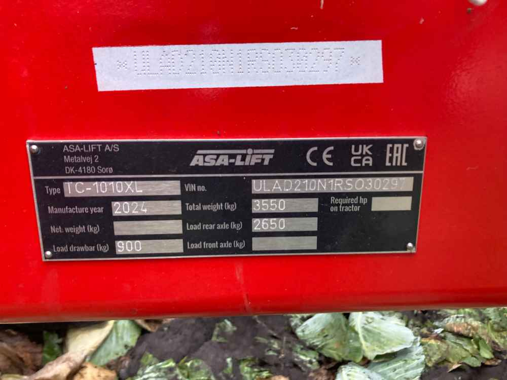 ASA-Lift TC-1010XL - Viinamarjavõtumasin: pilt 2 ASA-Lift TC-1010XL - Viinamarjavõtumasin: pilt 2