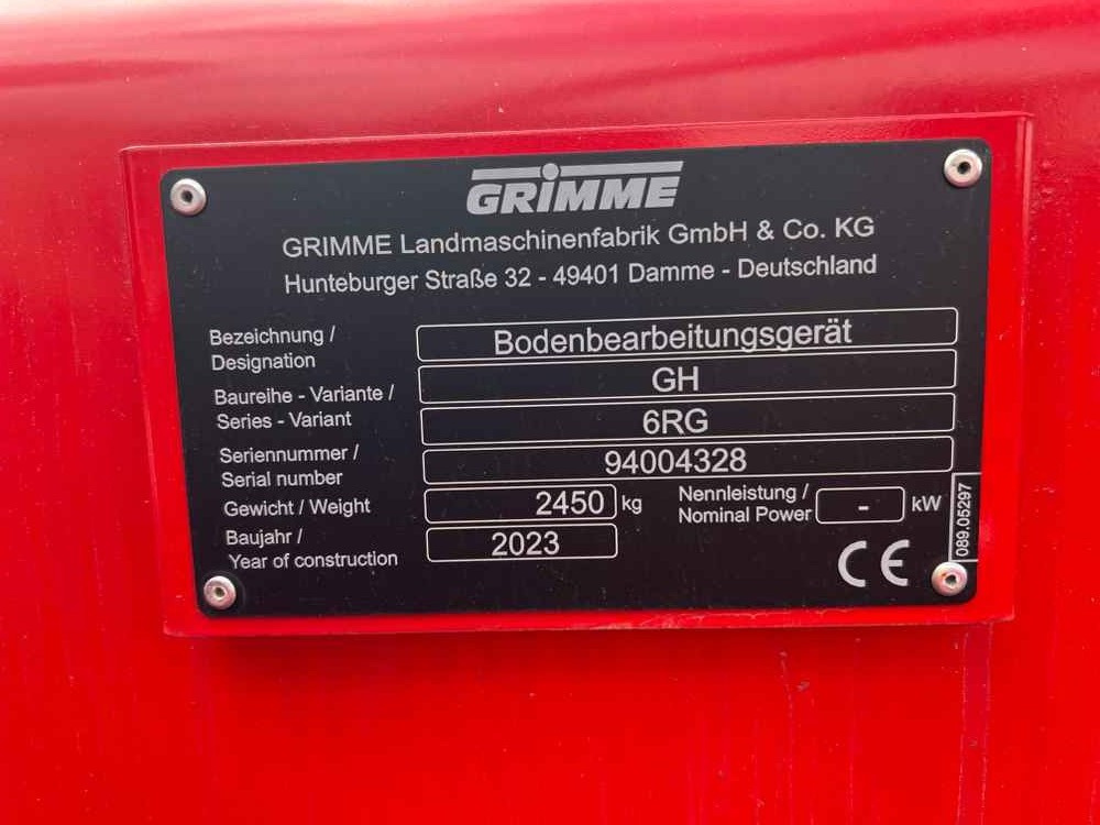 Grimme GH 6 - Kultivaator: pilt 2 Grimme GH 6 - Kultivaator: pilt 2