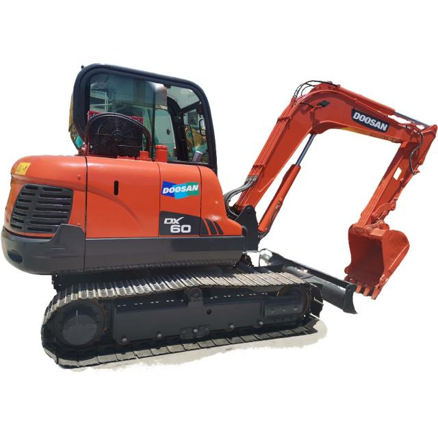 Doosan DX60 - Miniekskavaator: pilt 1 Doosan DX60 - Miniekskavaator: pilt 1
