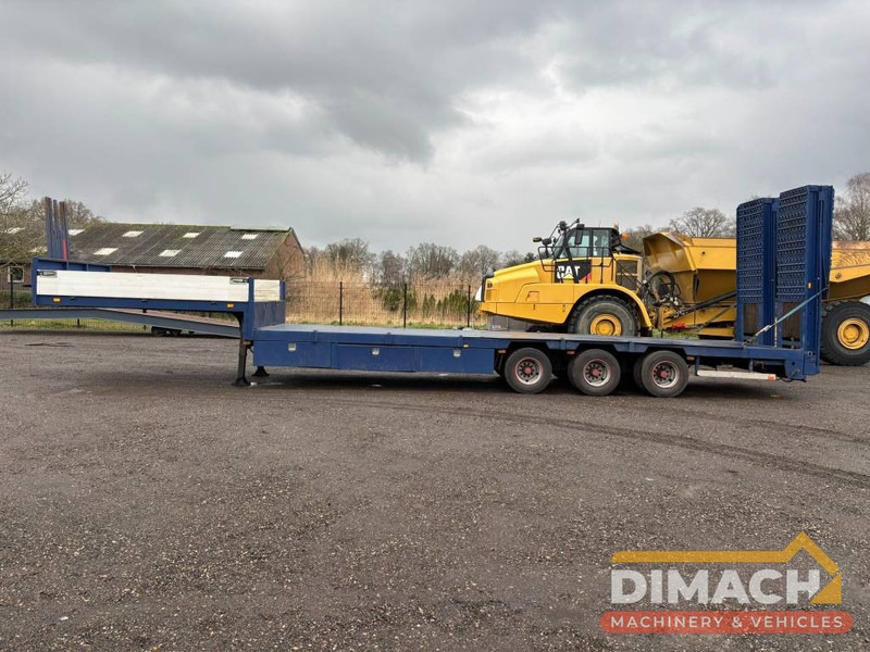 Broshuis Lowloader tieflader 3 assen leaf spring, laadklep - Madal platvormpoolhaagis: pilt 1 Broshuis Lowloader tieflader 3 assen leaf spring, laadklep - Madal platvormpoolhaagis: pilt 1