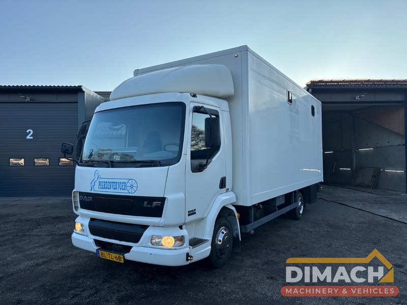 DAF FA LF45.150 4 paards, laadlift. Horsetruck NL truck - Hobuseauto: pilt 1 DAF FA LF45.150 4 paards, laadlift. Horsetruck NL truck - Hobuseauto: pilt 1