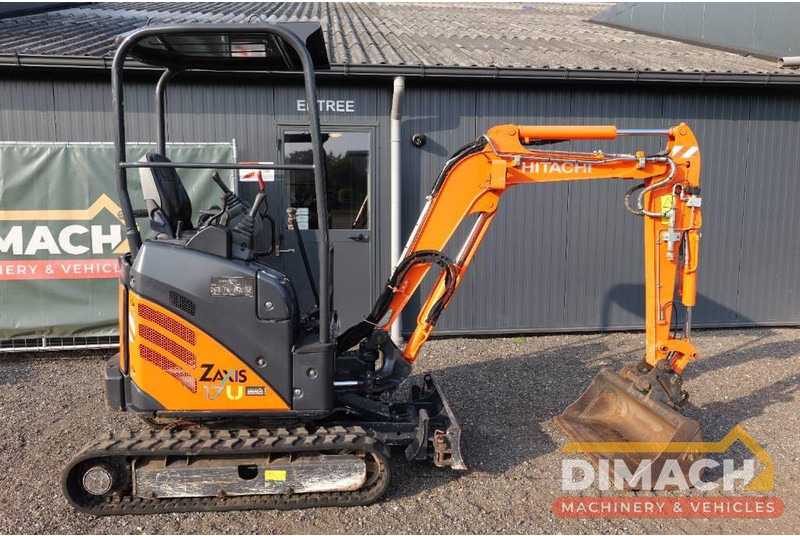 Hitachi ZX 17 CW05 hydraulische snelwissel - Miniekskavaator: pilt 2 Hitachi ZX 17 CW05 hydraulische snelwissel - Miniekskavaator: pilt 2