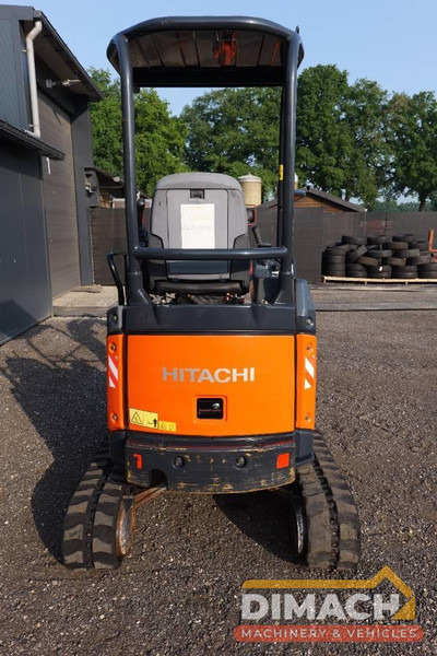 Hitachi ZX 17 CW05 hydraulische snelwissel - Miniekskavaator: pilt 3 Hitachi ZX 17 CW05 hydraulische snelwissel - Miniekskavaator: pilt 3