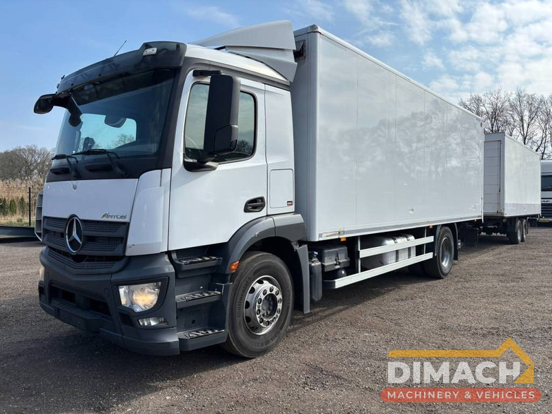 Mercedes-Benz Actros 1833 4x2 - aanhanger koffer, Euro 6 - Kasti veoauto: pilt 3 Mercedes-Benz Actros 1833 4x2 - aanhanger koffer, Euro 6 - Kasti veoauto: pilt 3