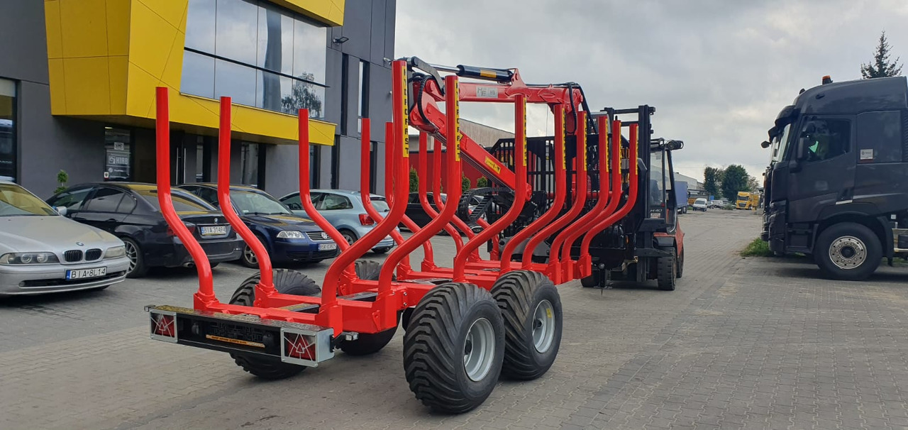 HYDROFAST Przyczepa leśna / Timber trailer / Holzanhänger / Remorque à bois / Remolque para madera - Metsahaagis: pilt 3 HYDROFAST Przyczepa leśna / Timber trailer / Holzanhänger / Remorque à bois / Remolque para madera - Metsahaagis: pilt 3