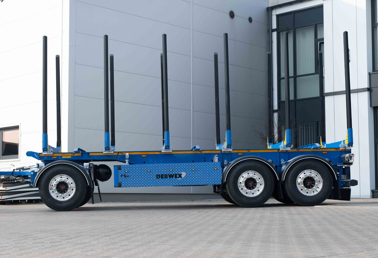 Hydrofast Przyczepa 3 - osiowa / 3 axles trailer for timber transport / 3 Achsen Anhänger für Holztransport - Metsaveohaagis: pilt 1 Hydrofast Przyczepa 3 - osiowa / 3 axles trailer for timber transport / 3 Achsen Anhänger für Holztransport - Metsaveohaagis: pilt 1