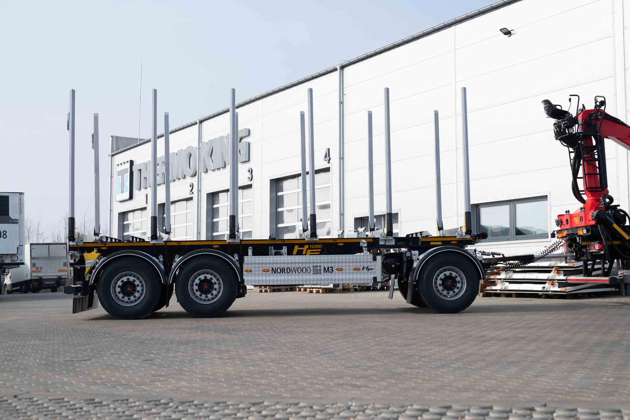 Hydrofast Przyczepa 3 - osiowa / 3 axles trailer for timber transport / 3 Achsen Anhänger für Holztransport - Metsaveohaagis: pilt 4 Hydrofast Przyczepa 3 - osiowa / 3 axles trailer for timber transport / 3 Achsen Anhänger für Holztransport - Metsaveohaagis: pilt 4