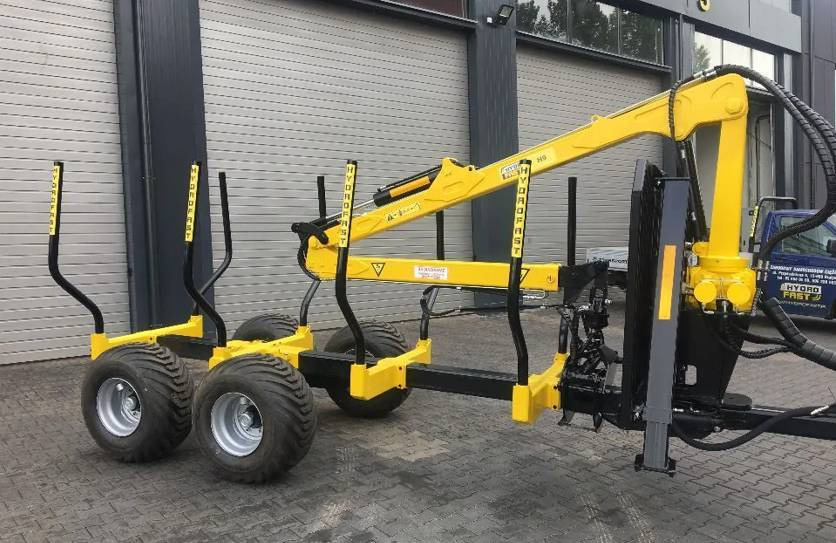 Hydrofast Timber Harvesting Trailer/RÜCKEWAGEN/Przyczepka do zrywki drewna H9 - Metsahaagis: pilt 3 Hydrofast Timber Harvesting Trailer/RÜCKEWAGEN/Przyczepka do zrywki drewna H9 - Metsahaagis: pilt 3