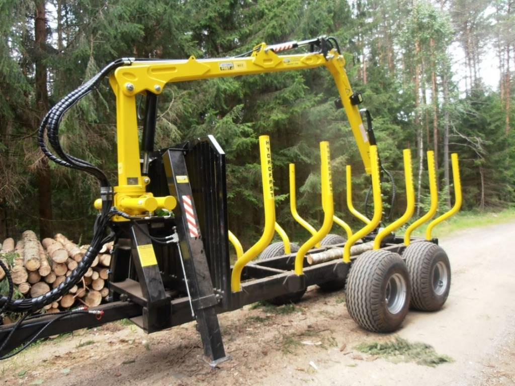 Hydrofast Timber Harvesting Trailer/RÜCKEWAGEN/Przyczepka do zrywki drewna H9 - Metsahaagis: pilt 2 Hydrofast Timber Harvesting Trailer/RÜCKEWAGEN/Przyczepka do zrywki drewna H9 - Metsahaagis: pilt 2
