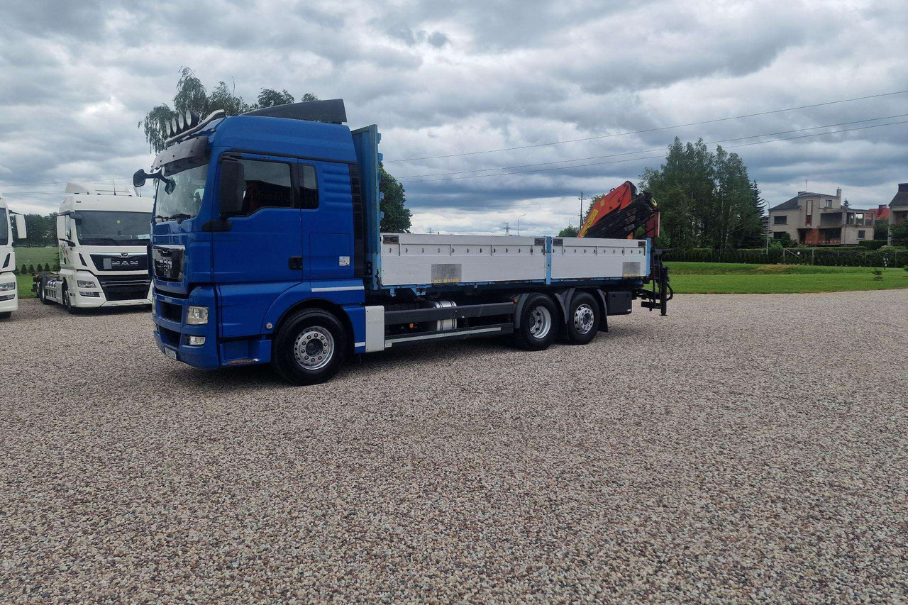 MAN TGX 26.440 GERMANY - Kraanaga veoauto: pilt 1 MAN TGX 26.440 GERMANY - Kraanaga veoauto: pilt 1