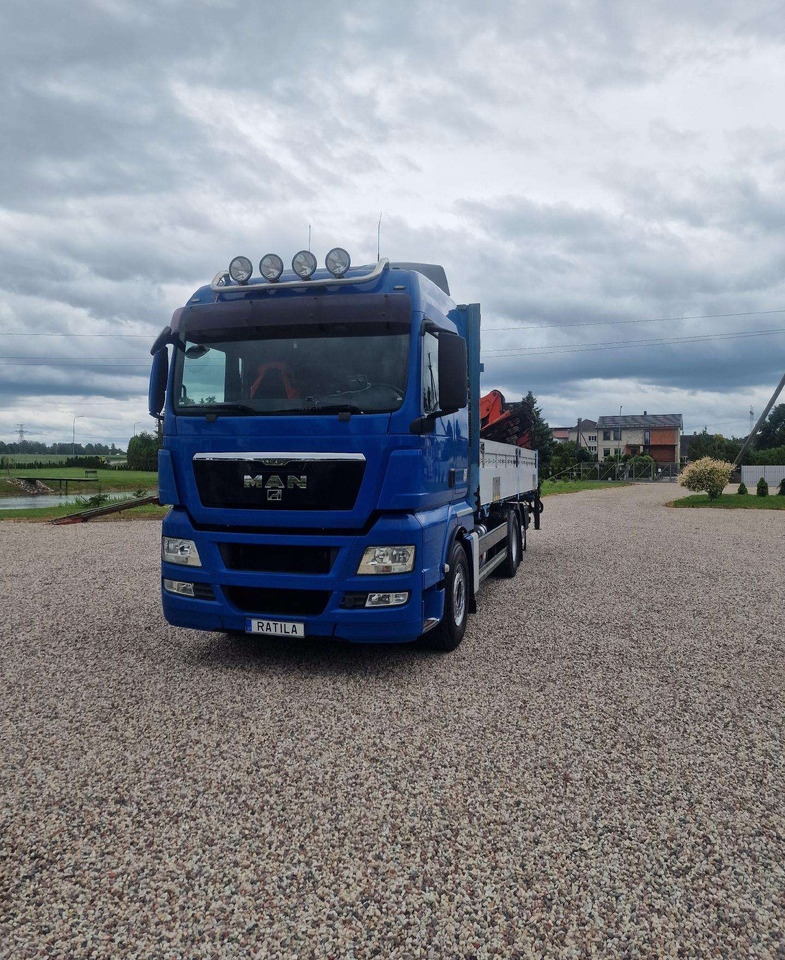 MAN TGX 26.440 GERMANY - Kraanaga veoauto: pilt 2 MAN TGX 26.440 GERMANY - Kraanaga veoauto: pilt 2