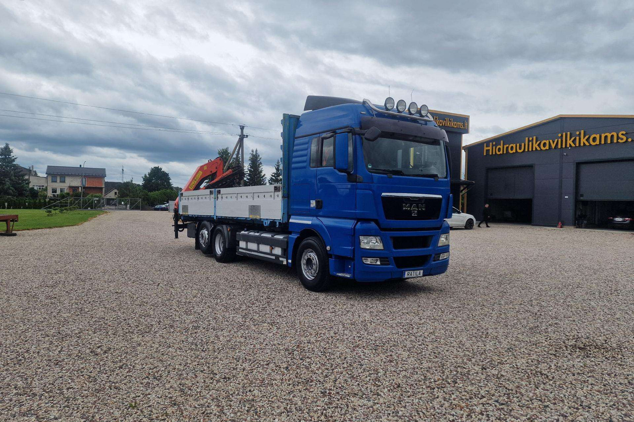 MAN TGX 26.440 GERMANY - Kraanaga veoauto: pilt 4 MAN TGX 26.440 GERMANY - Kraanaga veoauto: pilt 4