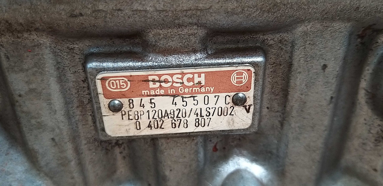 Pompa wtryskowa Bosch - Kütusepump - Veoauto: pilt 5 Pompa wtryskowa Bosch - Kütusepump - Veoauto: pilt 5