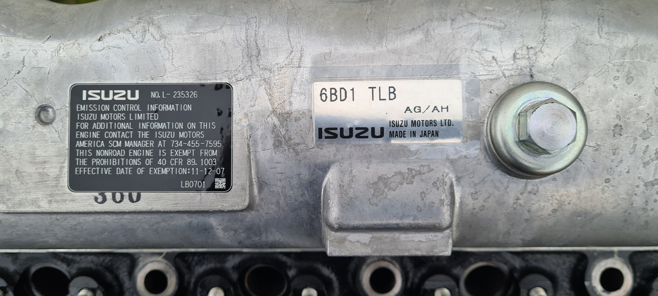 Isuzu NEW Long Block 6BD1 - Mootor - Ekskavaator: pilt 1 Isuzu NEW Long Block 6BD1 - Mootor - Ekskavaator: pilt 1