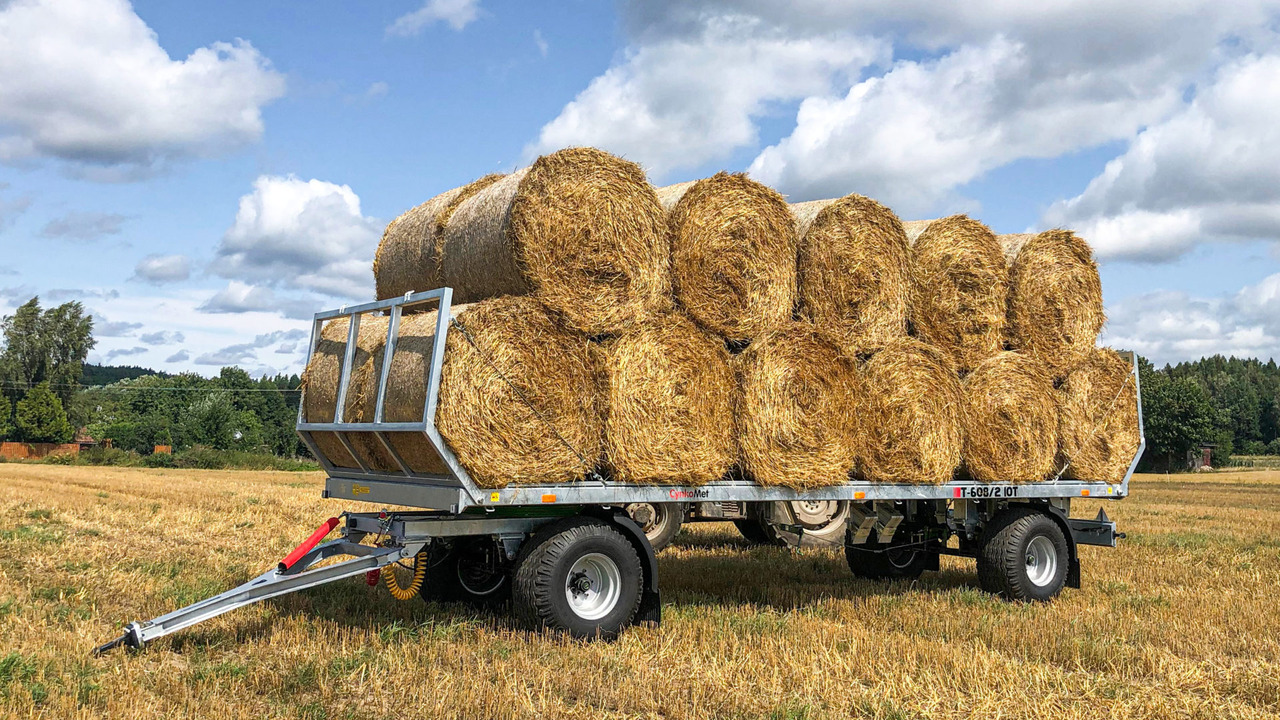Cynkomet Ballentransportwagen / Bale platform / Remorque pour balles / Rimorchio per balle / Przyczepa do przewozu bel - Põllutöö platvormjärelhaagis: pilt 2 Cynkomet Ballentransportwagen / Bale platform / Remorque pour balles / Rimorchio per balle / Przyczepa do przewozu bel - Põllutöö platvormjärelhaagis: pilt 2