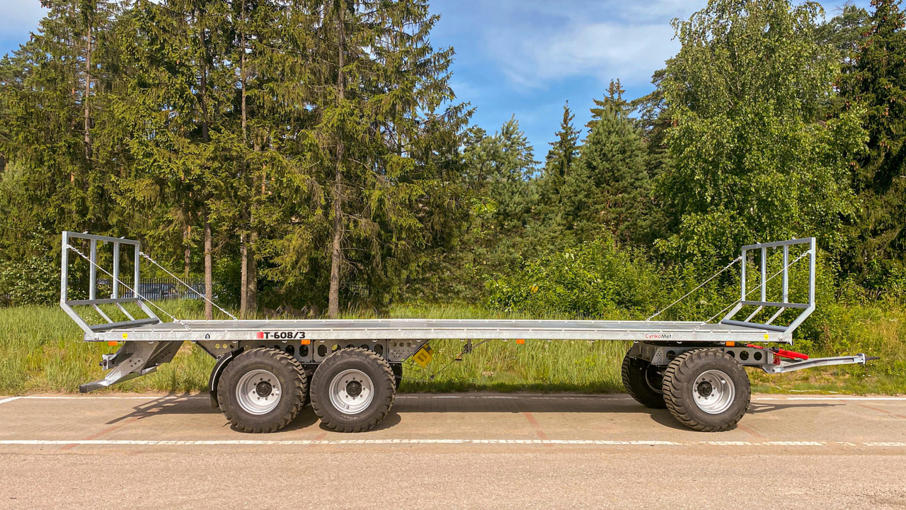 Cynkomet Ballentransportwagen / Bale platform / Remorque pour balles / Rimorchio per balle / Przyczepa do przewozu bel - Põllutöö platvormjärelhaagis: pilt 3 Cynkomet Ballentransportwagen / Bale platform / Remorque pour balles / Rimorchio per balle / Przyczepa do przewozu bel - Põllutöö platvormjärelhaagis: pilt 3