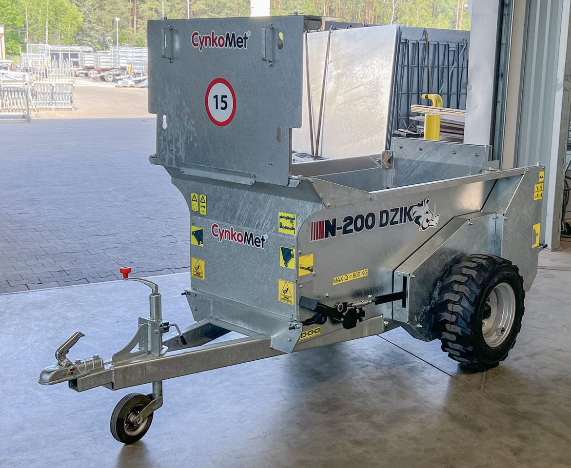 Cynkomet Miststreuer / Manure spreader / Epandeur à fumier N-200 DZIK - Sõnnikulaotur: pilt 1 Cynkomet Miststreuer / Manure spreader / Epandeur à fumier N-200 DZIK - Sõnnikulaotur: pilt 1