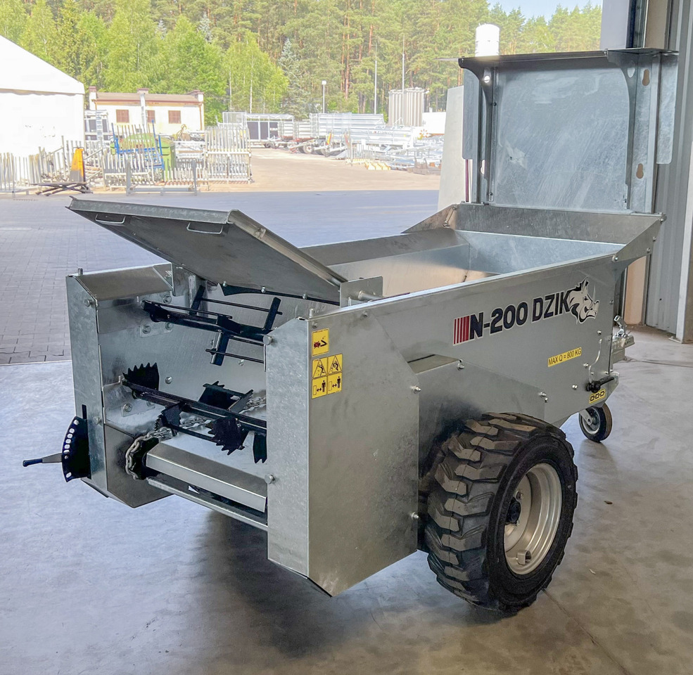 Cynkomet Miststreuer / Manure spreader / Epandeur à fumier N-200 DZIK - Sõnnikulaotur: pilt 4 Cynkomet Miststreuer / Manure spreader / Epandeur à fumier N-200 DZIK - Sõnnikulaotur: pilt 4
