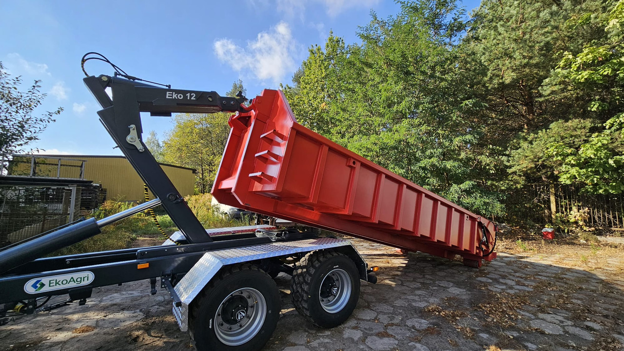 EkoAgri Hakenliftanhänger / Hooklift trailer / Remorque porte caisson / Remolque con gancho / Rimorchio a gancio / Przyczepa hakowa 12 t - Põllutöö järelhaagis: pilt 1 EkoAgri Hakenliftanhänger / Hooklift trailer / Remorque porte caisson / Remolque con gancho / Rimorchio a gancio / Przyczepa hakowa 12 t - Põllutöö järelhaagis: pilt 1