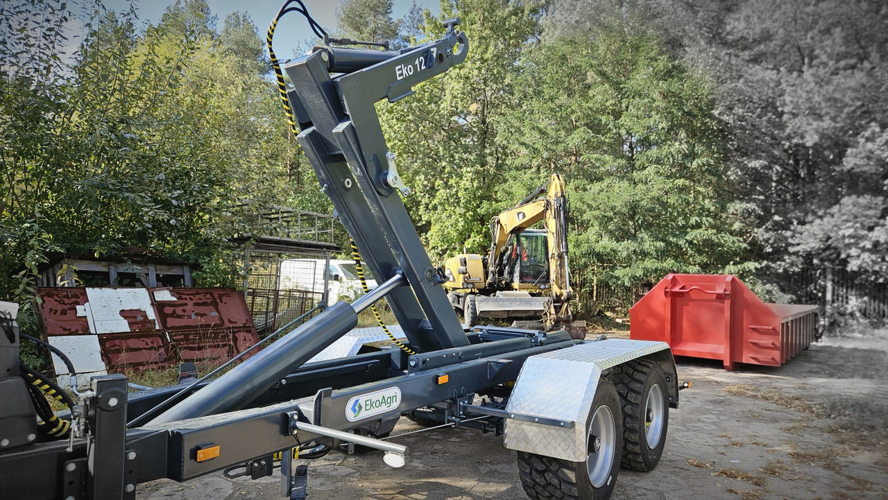 EkoAgri Hakenliftanhänger / Hooklift trailer / Remorque porte caisson / Remolque con gancho / Rimorchio a gancio / Przyczepa hakowa 12 t - Põllutöö järelhaagis: pilt 2 EkoAgri Hakenliftanhänger / Hooklift trailer / Remorque porte caisson / Remolque con gancho / Rimorchio a gancio / Przyczepa hakowa 12 t - Põllutöö järelhaagis: pilt 2