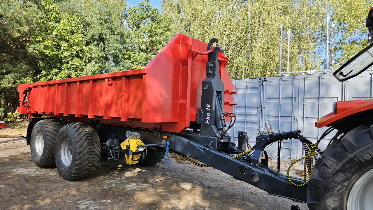 Uus Põllutöö järelhaagis EkoAgri Hakenliftanhänger / Hooklift trailer / Remorque porte caisson / Remolque con gancho / Rimorchio a gancio /Przyczepa hakowa 18 t: pilt 13