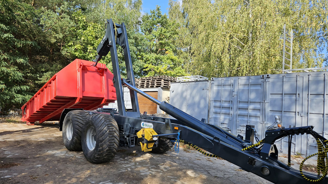 EkoAgri Hakenliftanhänger / Hooklift trailer / Remorque porte caisson / Remolque con gancho / Rimorchio a gancio /Przyczepa hakowa 18 t - Põllutöö järelhaagis: pilt 1 EkoAgri Hakenliftanhänger / Hooklift trailer / Remorque porte caisson / Remolque con gancho / Rimorchio a gancio /Przyczepa hakowa 18 t - Põllutöö järelhaagis: pilt 1