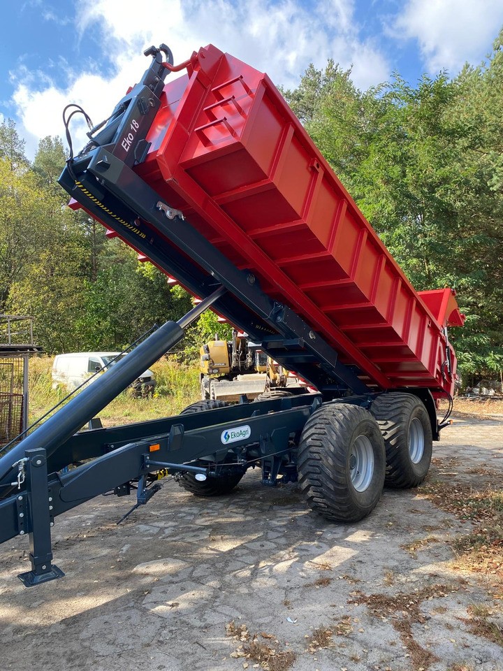 Uus Põllutöö järelhaagis EkoAgri Hakenliftanhänger / Hooklift trailer / Remorque porte caisson / Remolque con gancho / Rimorchio a gancio /Przyczepa hakowa 18 t: pilt 11