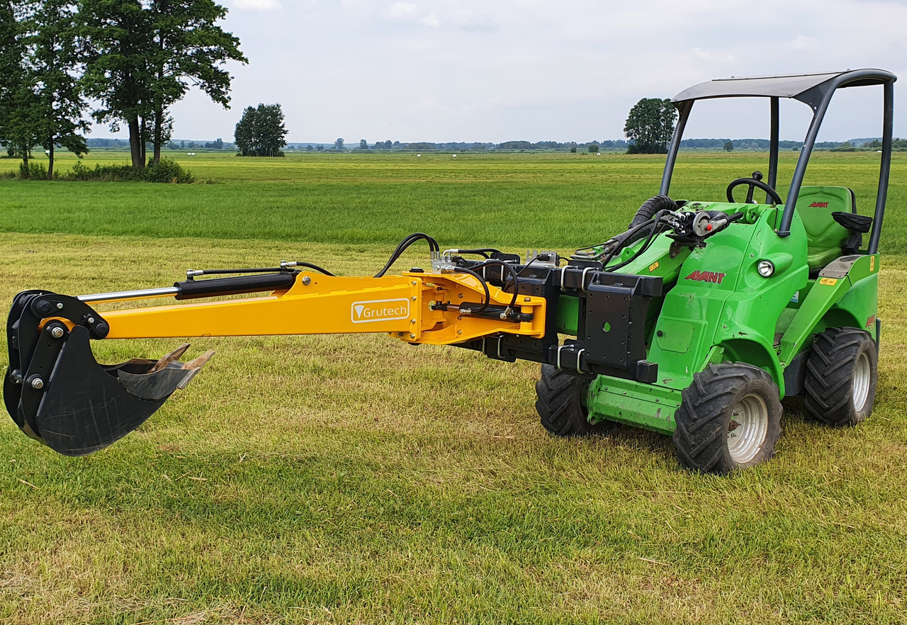 Grutech Ausleger / Digging arm / Bras de pelle / Brazo de excavación / Braccio di scavo / Przystawka kopiąca - Poom - Laadur: pilt 4 Grutech Ausleger / Digging arm / Bras de pelle / Brazo de excavación / Braccio di scavo / Przystawka kopiąca - Poom - Laadur: pilt 4