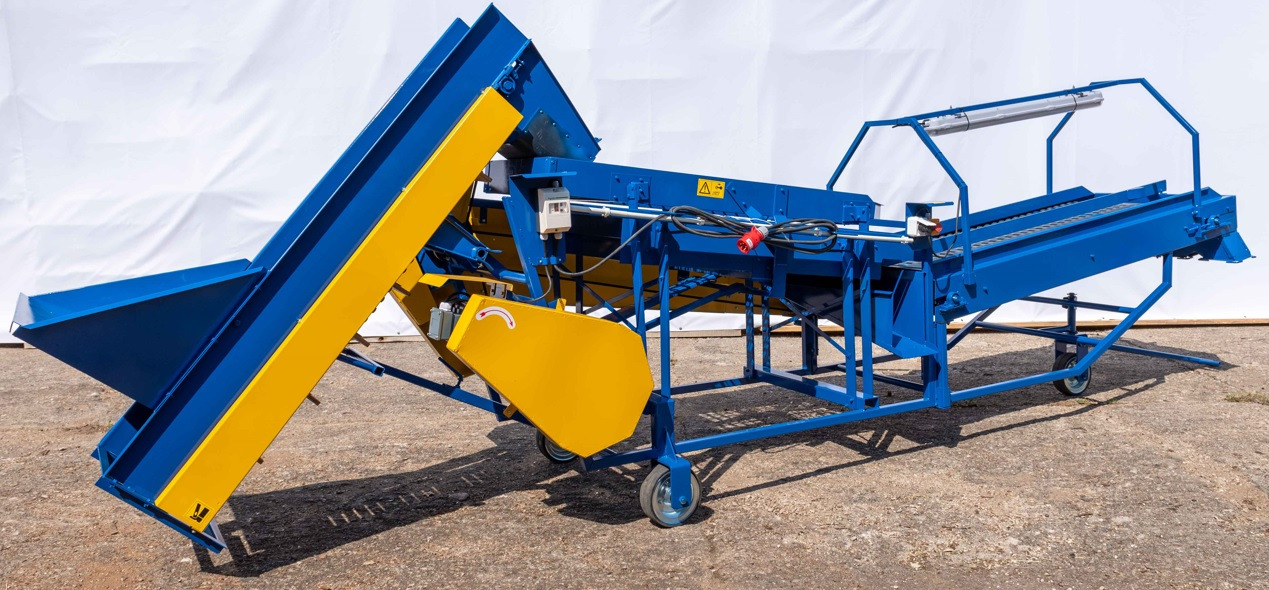 ROLMET Kartoffelsortierer / Potato sorting machine / Trieuse de pomme de terre / Selezionatrice per patate / Clasificador de patatas / Картофелесортировочная машина / Sortownik do ziemniaków M614/2 - Kartulitehnika: pilt 1 ROLMET Kartoffelsortierer / Potato sorting machine / Trieuse de pomme de terre / Selezionatrice per patate / Clasificador de patatas / Картофелесортировочная машина / Sortownik do ziemniaków M614/2 - Kartulitehnika: pilt 1