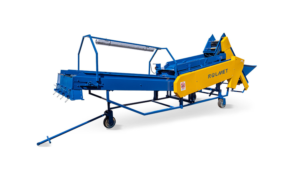 ROLMET Kartoffelsortierer / Potato sorting machine / Trieuse de pomme de terre / Selezionatrice per patate / Clasificador de patatas / Картофелесортировочная машина / Sortownik do ziemniaków M614/2 - Kartulitehnika: pilt 3 ROLMET Kartoffelsortierer / Potato sorting machine / Trieuse de pomme de terre / Selezionatrice per patate / Clasificador de patatas / Картофелесортировочная машина / Sortownik do ziemniaków M614/2 - Kartulitehnika: pilt 3