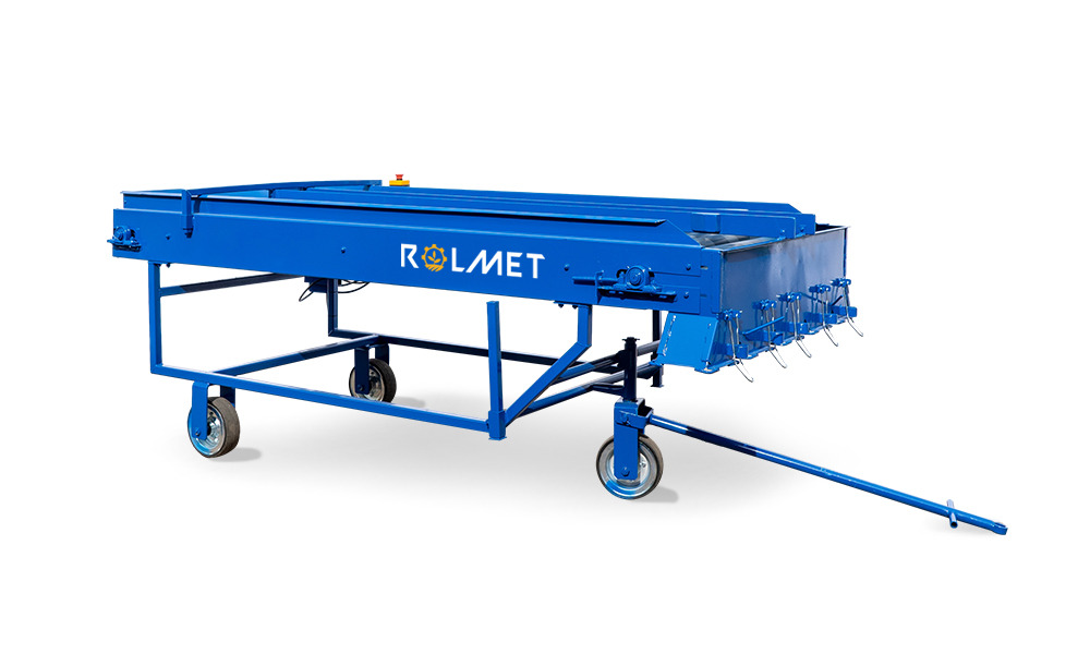 ROLMET Rollenverlesetisch / Sorting table / Table de tri / Tavolo selettivo / Cambiador / Сортировочный стол / Stół przebierczy SP2 - Kartulitehnika: pilt 1 ROLMET Rollenverlesetisch / Sorting table / Table de tri / Tavolo selettivo / Cambiador / Сортировочный стол / Stół przebierczy SP2 - Kartulitehnika: pilt 1