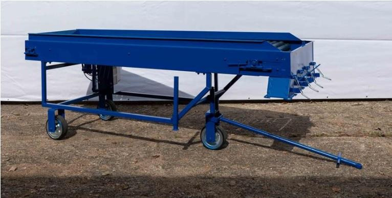 ROLMET Rollenverlesetisch / Sorting table / Table de tri / Tavolo selettivo / Сортировочный стол / Stół przebierczy SP 1 - Kartulitehnika: pilt 3 ROLMET Rollenverlesetisch / Sorting table / Table de tri / Tavolo selettivo / Сортировочный стол / Stół przebierczy SP 1 - Kartulitehnika: pilt 3