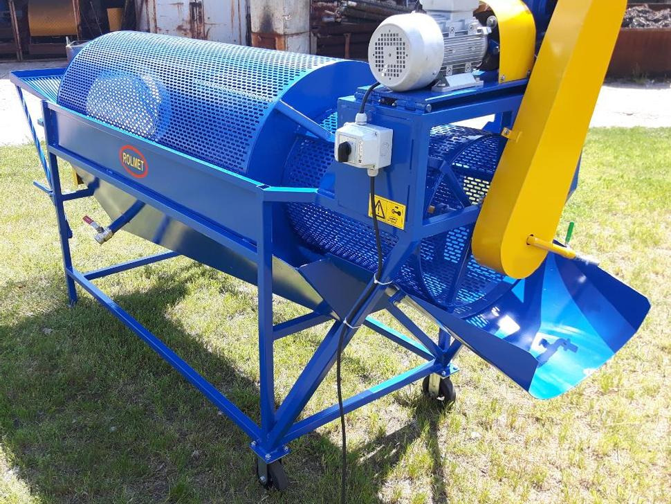 Rolmet Trommelwaschmaschine / Vegetables washing / Machine Laveuse de légume / Lavatrice agroalimentare / Lavadora de verduras / Барабанная мойка / Płuczka bębnowa PB-1 - Saagikoristusjärgsed seadmed: pilt 4 Rolmet Trommelwaschmaschine / Vegetables washing / Machine Laveuse de légume / Lavatrice agroalimentare / Lavadora de verduras / Барабанная мойка / Płuczka bębnowa PB-1 - Saagikoristusjärgsed seadmed: pilt 4
