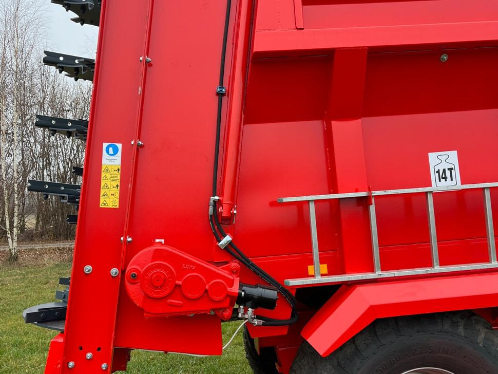 Uus Sõnnikulaotur Roltrans Miststreuer / Manure spreader / Epandeur à fumier / Spandiletame / Разбрасыватель органических удобрений / Rozrzutnik obornika N205S/6 BIZON 14 t: pilt 11