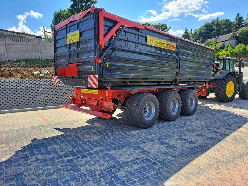 Techmont Anhänger / Trailer / Remorque / Rimorchio / Прицеп / Przyczepa tridem PTW 21 t - Põllutöö tõstuk-järelhaagis/ Kallur: pilt 4 Techmont Anhänger / Trailer / Remorque / Rimorchio / Прицеп / Przyczepa tridem PTW 21 t - Põllutöö tõstuk-järelhaagis/ Kallur: pilt 4
