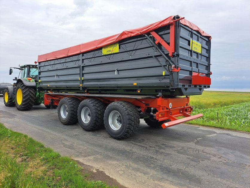 Techmont Anhänger / Trailer / Remorque / Rimorchio / Прицеп / Przyczepa tridem PTW 21 t - Põllutöö tõstuk-järelhaagis/ Kallur: pilt 1 Techmont Anhänger / Trailer / Remorque / Rimorchio / Прицеп / Przyczepa tridem PTW 21 t - Põllutöö tõstuk-järelhaagis/ Kallur: pilt 1