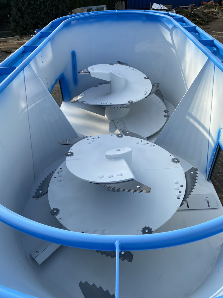 ZAMET Futtermischwagen / Feed mixer / Melangeuse / Carro miscelatore / Vagoneta 2 sinfines / Кормораздатчик 2 шнека / Wóz paszowy 14 m3 - Söödasegamisvanker: pilt 5 ZAMET Futtermischwagen / Feed mixer / Melangeuse / Carro miscelatore / Vagoneta 2 sinfines / Кормораздатчик 2 шнека / Wóz paszowy 14 m3 - Söödasegamisvanker: pilt 5