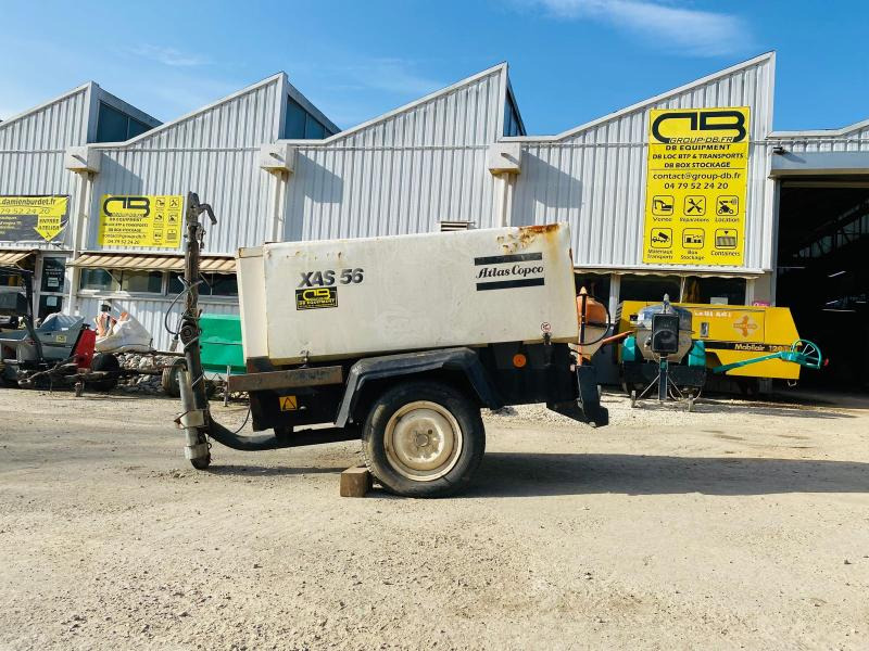 ATLAS COPCO XAS 56 Compresseur d'air sur roues - Õhukompressor: pilt 2 ATLAS COPCO XAS 56 Compresseur d'air sur roues - Õhukompressor: pilt 2