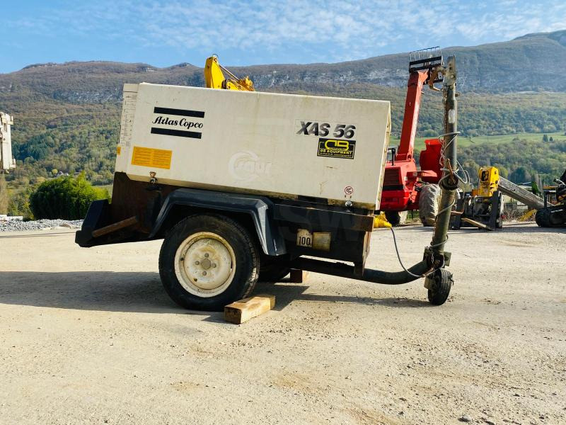 Õhukompressor ATLAS COPCO XAS 56 Compresseur d'air sur roues: pilt 6