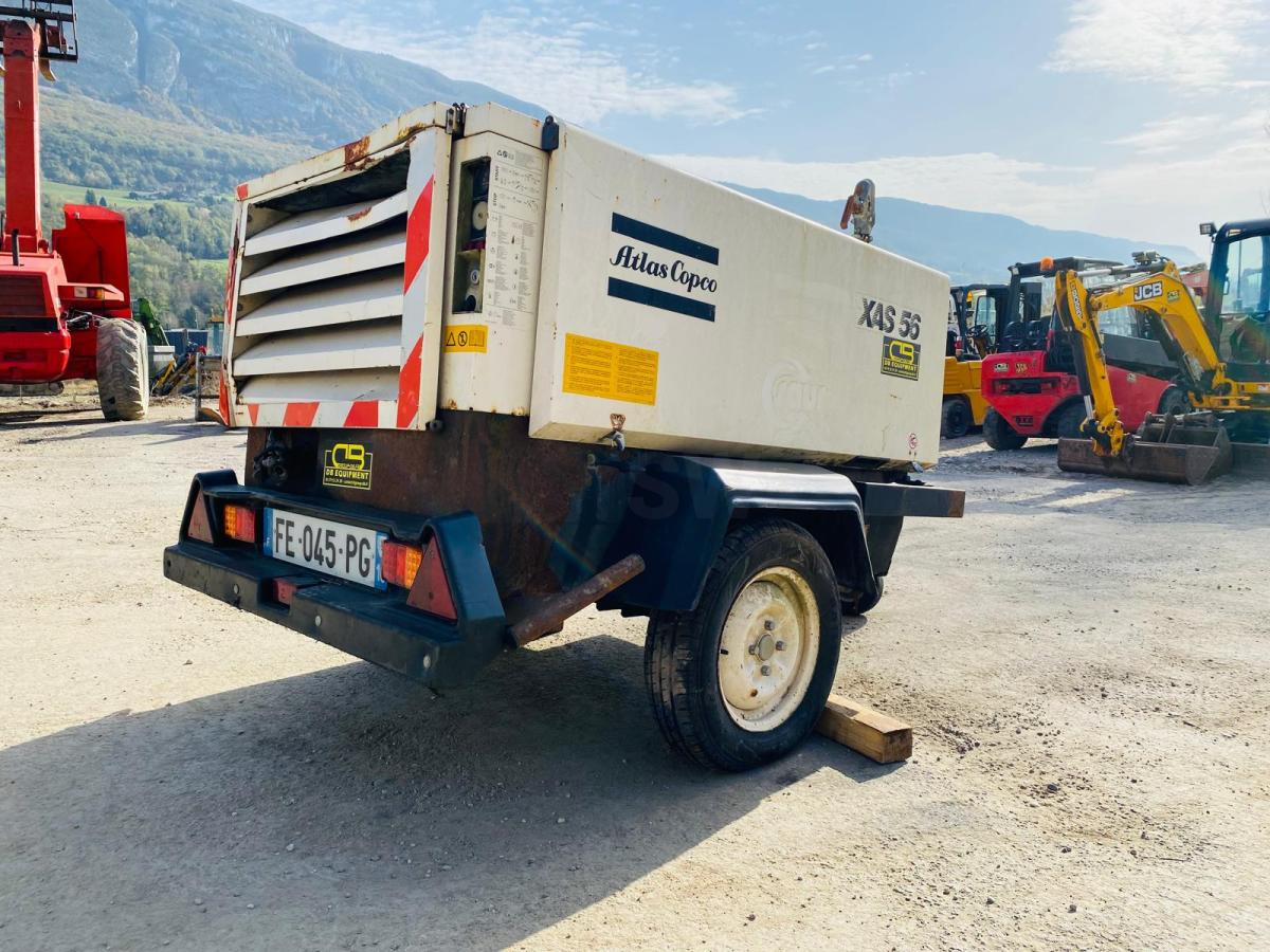 ATLAS COPCO XAS 56 Compresseur d'air sur roues - Õhukompressor: pilt 5 ATLAS COPCO XAS 56 Compresseur d'air sur roues - Õhukompressor: pilt 5