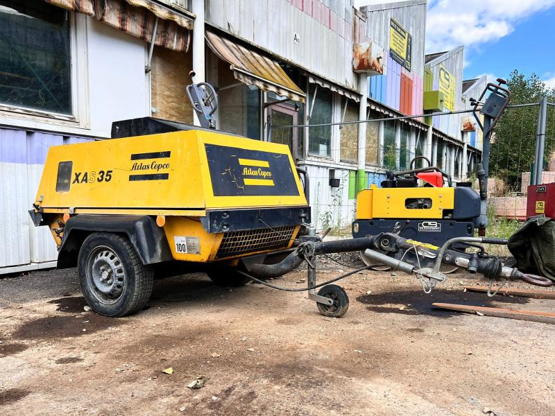 Atlas copco XAS 35 COMPRESSEUR 9BAR SUR REMORQUE (NET DE TVA) - Õhukompressor: pilt 2 Atlas copco XAS 35 COMPRESSEUR 9BAR SUR REMORQUE (NET DE TVA) - Õhukompressor: pilt 2