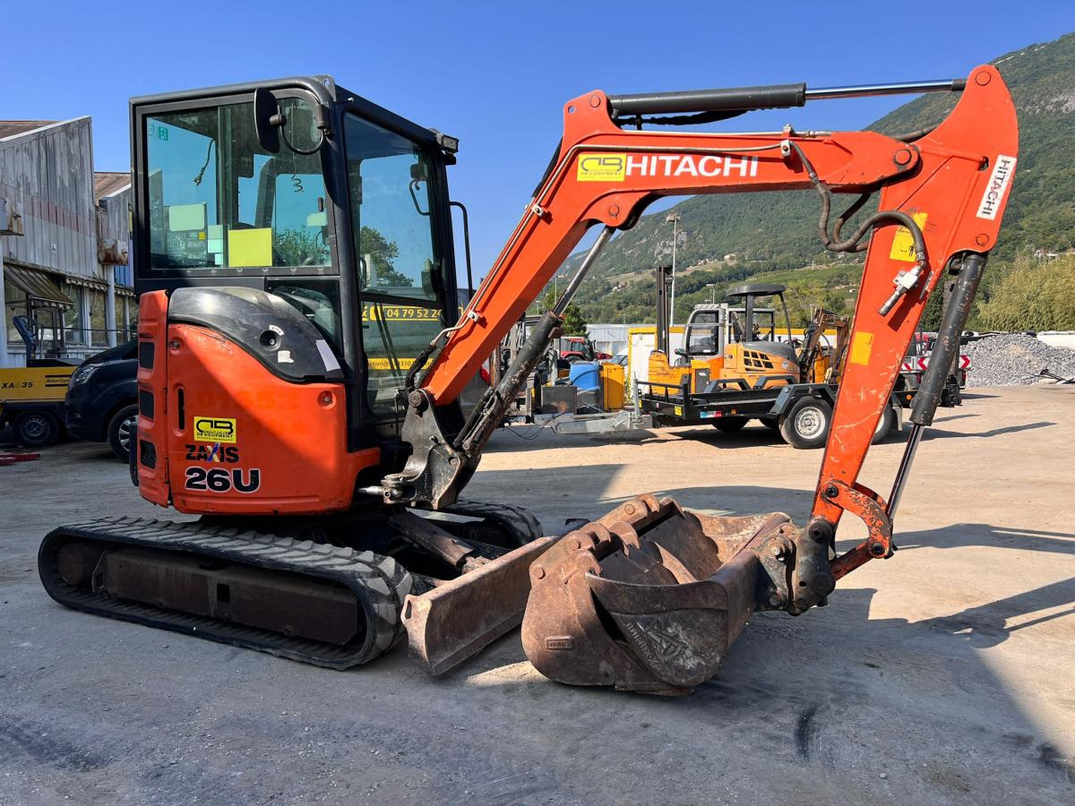Hitachi ZX26U-5A MINI PELLE 2,7T - Miniekskavaator: pilt 4 Hitachi ZX26U-5A MINI PELLE 2,7T - Miniekskavaator: pilt 4