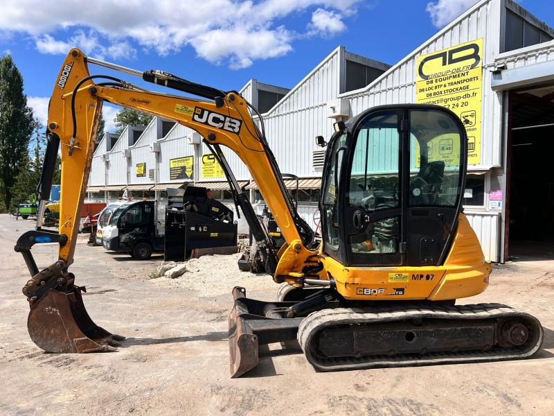 Jcb 8065RTS MINI-PELLE 6,5T - Miniekskavaator: pilt 2 Jcb 8065RTS MINI-PELLE 6,5T - Miniekskavaator: pilt 2