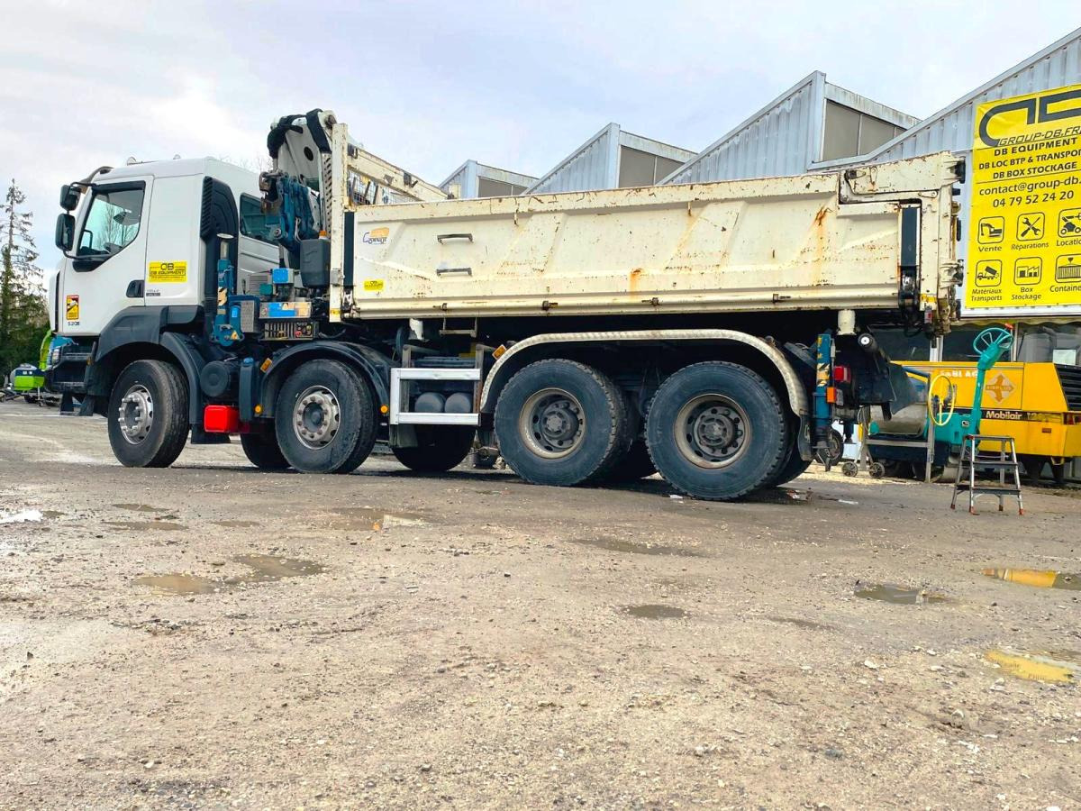 RENAULT KERAX 8x4 520 BIBENNE CIF GRUE CORMACH - Kallurauto, Kraanaga veoauto: pilt 3 RENAULT KERAX 8x4 520 BIBENNE CIF GRUE CORMACH - Kallurauto, Kraanaga veoauto: pilt 3