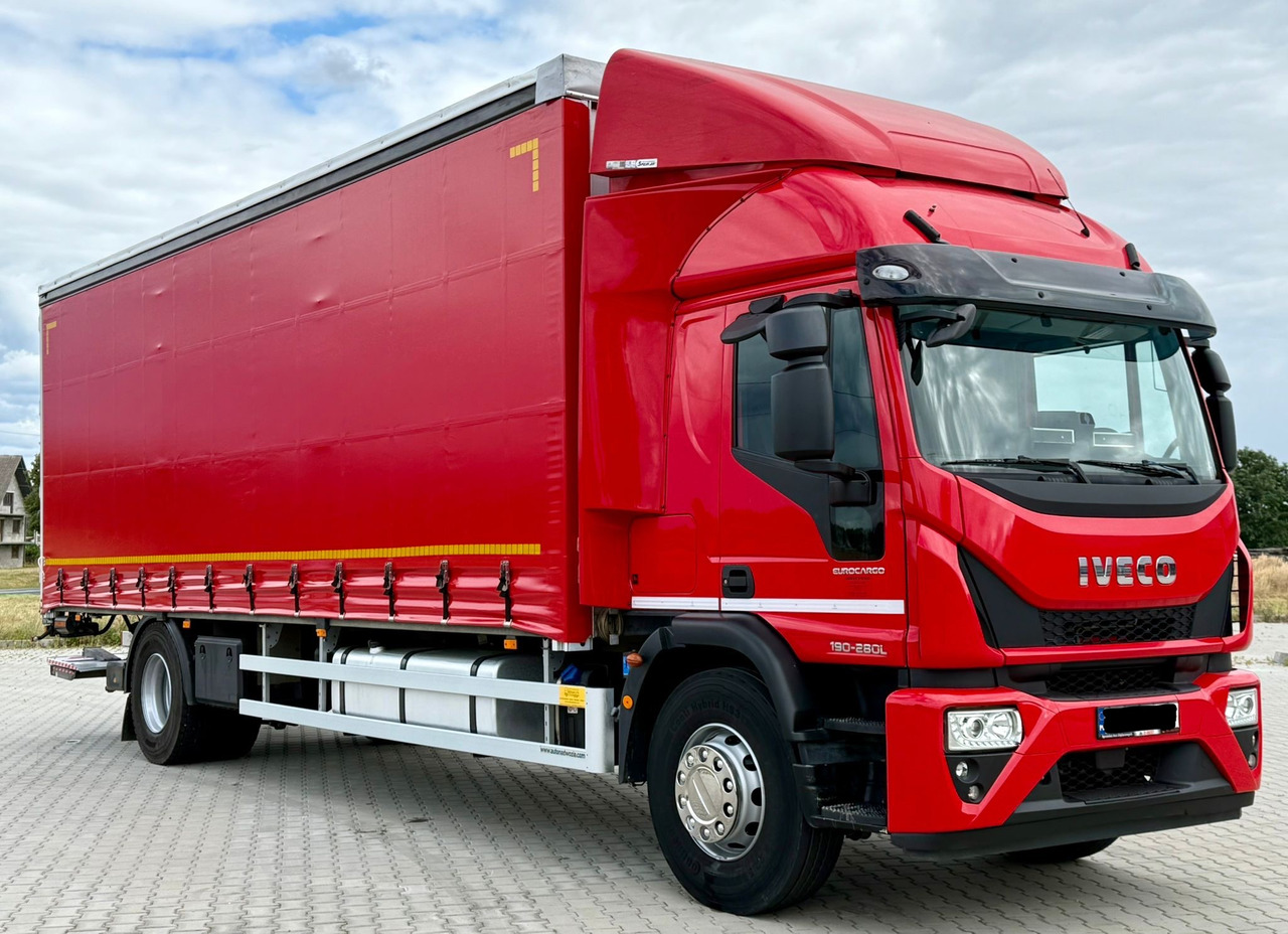 IVECO EUROCARGO 180-280 / FIRANKA / WINDA / 20 PALET / 80 TYŚ KM / 2023 ROK / 9 223 KG ŁADOWNOŚ - Tent veoauto: pilt 1 IVECO EUROCARGO 180-280 / FIRANKA / WINDA / 20 PALET / 80 TYŚ KM / 2023 ROK / 9 223 KG ŁADOWNOŚ - Tent veoauto: pilt 1