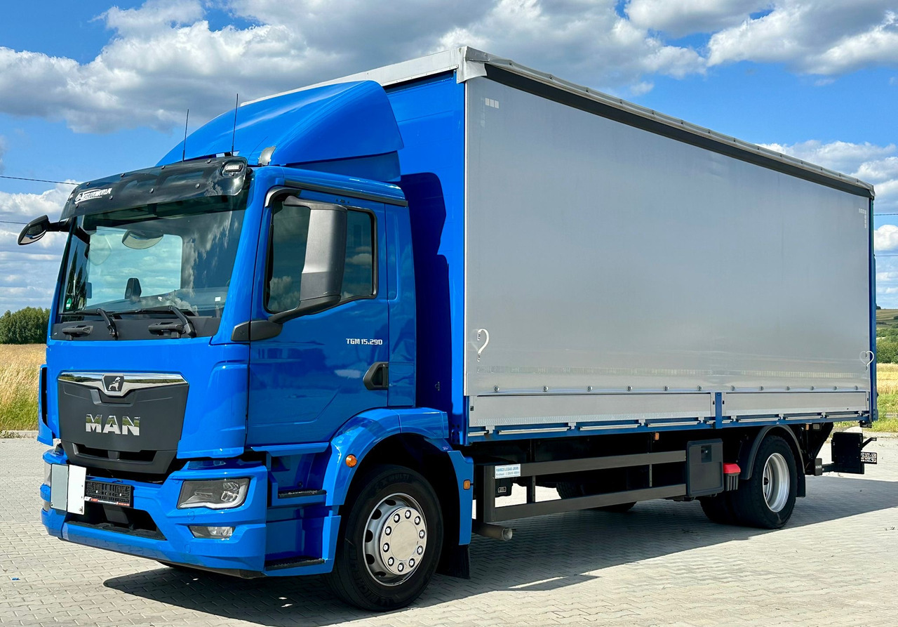 MAN TGM 15.290 / FIRANKA / WINDA / AUTOMAT / 2021 ROK / 18 EUROPALET / 15 T DMC - Tent veoauto: pilt 2 MAN TGM 15.290 / FIRANKA / WINDA / AUTOMAT / 2021 ROK / 18 EUROPALET / 15 T DMC - Tent veoauto: pilt 2