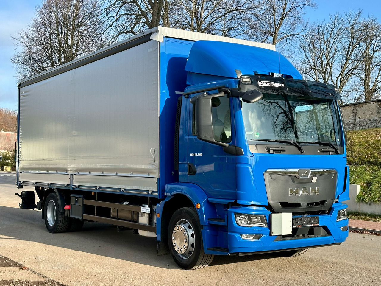 MAN TGM 15.290 / FIRANKA / WINDA / AUTOMAT / 2021 ROK / 18 EUROPALET / 15 T DMC - Tent veoauto: pilt 1 MAN TGM 15.290 / FIRANKA / WINDA / AUTOMAT / 2021 ROK / 18 EUROPALET / 15 T DMC - Tent veoauto: pilt 1